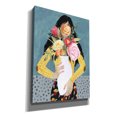 thumbnail image 2 of Epic Graffiti 'Flower Vase Girl II' by Grace Popp, Canvas Wall Glass, 40"x54", 2 of 2