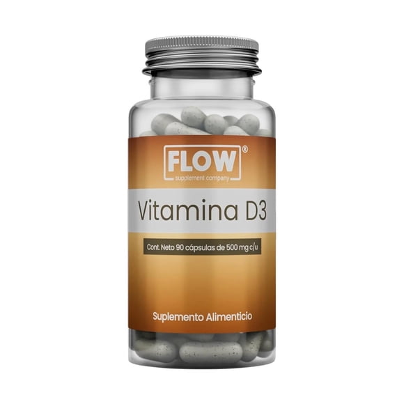 Vitamina D3 90 cápsulas Flow