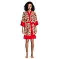 thumbnail image 6 of The Pioneer Woman Ruffle Sleeves and Hem Robe, Women's, Size S-3X, 6 of 7