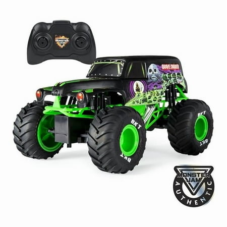 tek NT82933 Monster Jam 1-15 Scale, 2.4GHz Official Grave Digger Remote Control Truck