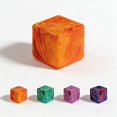 thumbnail image 1 of Cubo antiestrés Fidget Toy XIMEIDUO de 5,5 cm naranja, 1 of 6