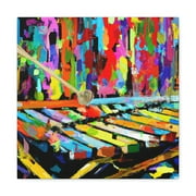 Xylophone's Vibrant Tune - Canvas