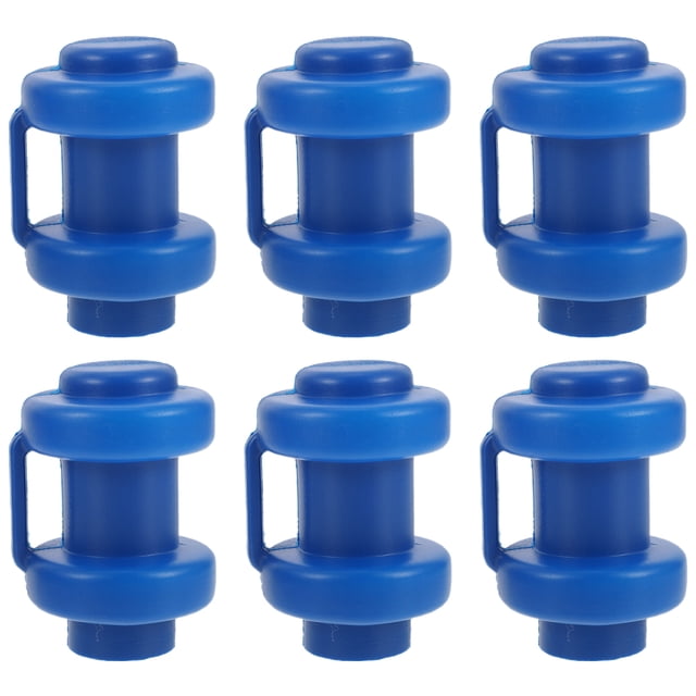 MasteelfCA 6Pcs Professional Trampoline Replacements Wear-resistant Rod Covers Plastic Trampoline Parts