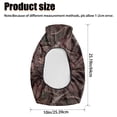 thumbnail image 7 of KUIFORTI Camouflage Brown ATV Seat Cover Four Wheeler Seat Cover ATV Accessories Polyester Dustproof Compatible with Polaris Sportsman Polaris Scrambler Honda Rancher, 7 of 7