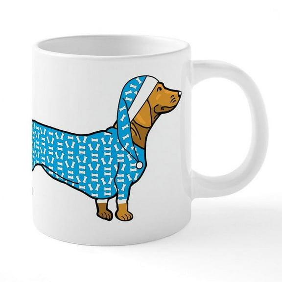 CafePress - Dachshund In - 20 Oz White Ceramic Mega Mug