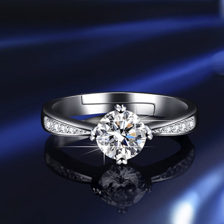Diamant Moissanite 2 Carats - 8mm - Couleur D - Pureté VVS1 - Certificat GRA - Neuf