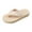 A Beige, variant on Wovix Slippers For Women Lightweight Soft Thong Shoes Shower Beach Sandals Soft Sole Cushion Walking Indoor Outdoor Shoes