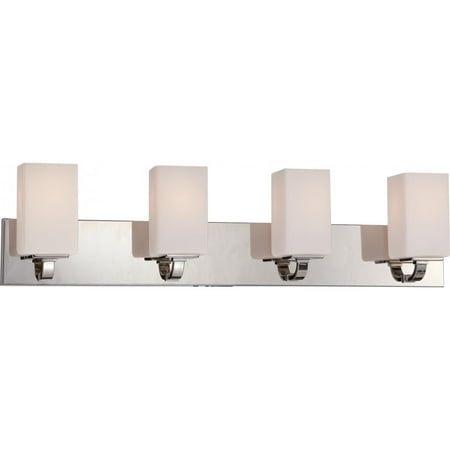 Nuvo 60-5184 - Vista - 4 Light Vanity Fixture w/ Etched OpalGlass