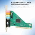 thumbnail image 3 of Walfront Internal PCI Sound Card 4.1 Channel Stereo Surround CMI8738, 3 of 7