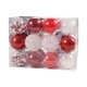 thumbnail image 3 of 24 bolas navideñas, adornos navideños colgantes, decoraciones variadas para el hogar Rojo, 3 of 9