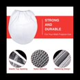 thumbnail image 4 of 50 Pcs 5 Gallon Elastic Top Paint Strainer Bags White Fine Mesh Bag Paint Filter Bag for Hydroponics Painting Gardening, 4 of 9