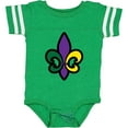 thumbnail image 3 of Inktastic Fleur De Lis Mardi Gras Holiday Boys or Girls Baby Bodysuit, 3 of 5