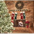 thumbnail image 5 of Christmas Stockings, Knitted Reindeer Pattern Xmas Stockings Traditional Hanging Socks Ornament for Family Holiday Party Decorations 46CM, 5 of 5