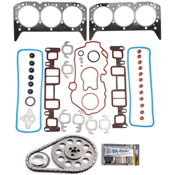 ECCPP Timing Chain Kit Replacement for Chevrolet for GMC Silverado 1500 Express 2500 Astro S10 Express 1500 Blazer Safari Sonoma Sierra 1500 Savana 2500 Savana 1500 Jimmy 4.3L