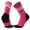 Hot Pink, variant on Kid Sports Cushioned Athletic Crew Socks Tennis Socks, Novelty Skiing Trekking Hiking Wading Trail Socks Performance Sports Ankle Compression Socks