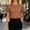 Coffee, variant on Womens Tshirt Satin Pearl Neckline Short Sleeve Crew Neck Top French Style Women Blouse Beige S