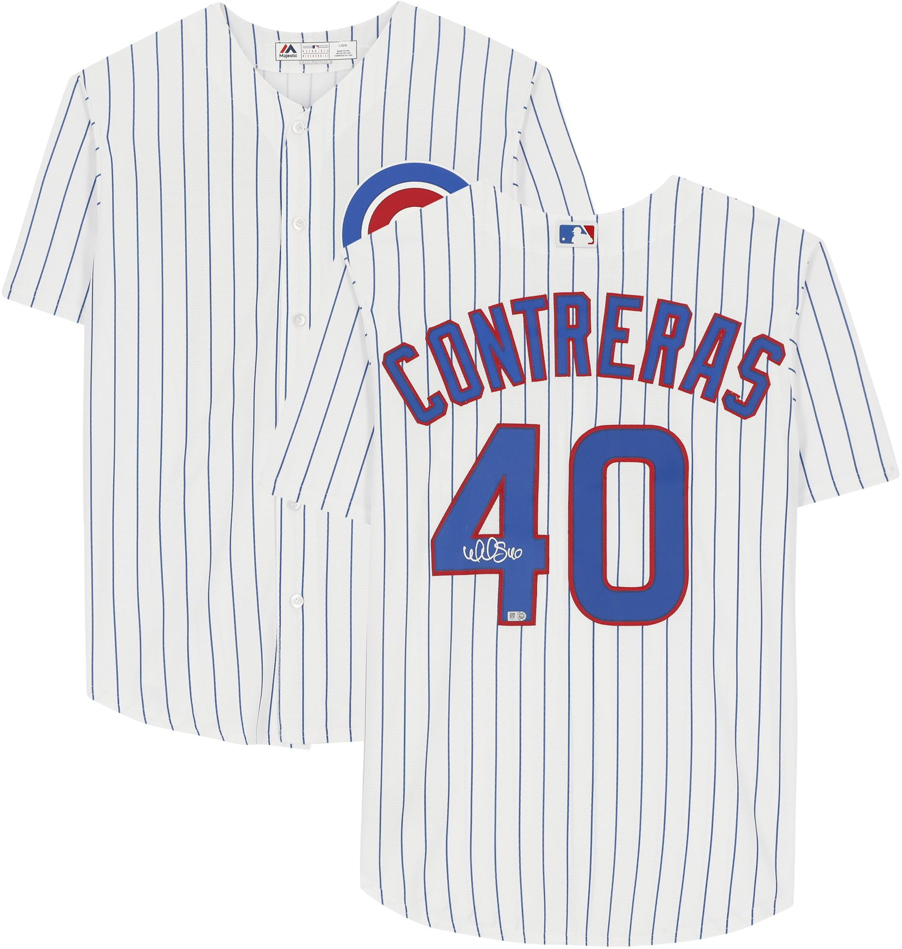 Willson Contreras Autographed Chicago Cubs Majestic Jersey - Beckett  Authentic at 's Sports Collectibles Store