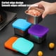 thumbnail image 5 of Salseras de acero inoxidable 304 con tapa | Cuencos de 180 ml para condimentos y aderezos | Juego de 6 platos pequeños para barbacoa, restaurantes y uso doméstico, 5 of 6