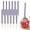Blue, variant on ZFSBZBSBling Sticks for Candy Apples,10Pcs Caramel Apple Wooden Pointed Skewers with 10Pcs Glass Bag,Fruit Cake Pop Chocolate Crystal Bamboo Sticks for Party Favor,Blue