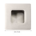 thumbnail image 2 of unbranded 2 Pcs Poignée de Porte Moderne en Acier Inoxydable Invisible pour Maison Chambre, 2 of 5