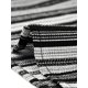 thumbnail image 5 of Pantalón De Salón De PierAncPaMujer, TalGrande, Estilo Boho Palazzo negro blanco gris 4X, 5 of 6