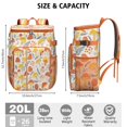 thumbnail image 3 of Cooler Backpack Portable Backpack Coolers for Men & Women,Mushroom Lunch Backpack for Picnics, 3 of 6