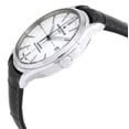 thumbnail image 2 of Baume & Mercier Clifton Baumatic COSC Automatic White Dial Black Leather Strap Date Mens Watch M0A10518, 2 of 4