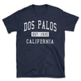 thumbnail image 1 of Dos Palos California Classic Established Men's Cotton T-Shirt, 1 of 1