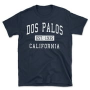 Dos Palos California Classic Established Men's Cotton T-Shirt