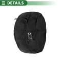 thumbnail image 4 of Cubiertas universales para llantas de repuesto de automóviles Unique Bargains, cubiertas de protección para ruedas, se ajustan a diámetros de llanta de 13 a 15 pulgadas, color negro, 1 juego, 4 of 7