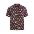thumbnail image 5 of Superman Men's & Big Men's Graphic Timeline Logos Button-Up Shirt, Sizes S-3XL, 5 of 5