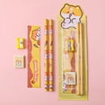 thumbnail image 2 of Juego de papelería de dibujos animados, lindo juego de lápices para niños, 5 piezas, regalo de vacaciones, premios para jardín de infantes, suministros de aprendizaje, 2 of 5