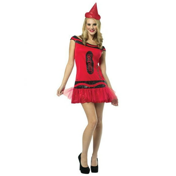 CRAYOLA C&G DRESS RUBY AD 4/10