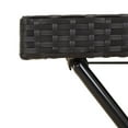 thumbnail image 2 of vidaXL Folding Tray Table TV Dinner Outdoor Garden Patio Furniture Poly Rattan, 2 of 42