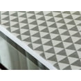 thumbnail image 3 of Microwave Oven Cover Dustproof Cotton Machine Protector Decorative Kitchen Appliance Cover with Side Storage Pockets(Gray Triangle), 3 of 7
