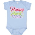 thumbnail image 3 of Inktastic Happy April Fools with Colorful Dots Boys or Girls Baby Bodysuit, 3 of 5