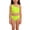 Green, variant on Girl Swimsuits Size 8 Girls' 2 Piece Bikini Swimsuits Adjustable Straps with Chest Pad Girls Bathing Suit(Orange,9-10 Years)
