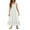 White, variant on Arshiner Girls Summer Dress Boho Beach Casual Smocked Maxi Dresses