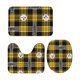 thumbnail image 4 of Juego de 3 alfombras de baño del equipo Steelers Alfombra antideslizante para baño de 31,5 x 20 pulgadas, 4 of 7