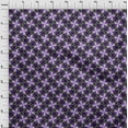 thumbnail image 4 of oneOone Polyester Spandex Purple Fabric Abstract Geometric Sewing Craft Projects Fabric Prints By Yard 56 Inch Wide, 4 of 4