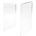 thumbnail image 2 of Plymor Clear Acrylic Vertical Square Display Riser, 12" H x 8" W x 8" D (1/4" Thick) (2 Pack), 2 of 3
