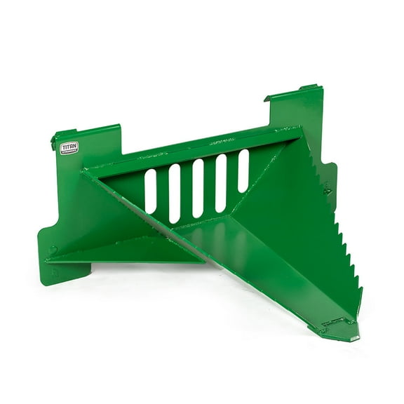 Titan Attachments Economy Series Stump Bucket Tree Scoop Digger, Fits John Deere Hook and Pin