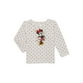 thumbnail image 3 of Disney Minnie Mouse Baby Girl Top, Pinafore and Tights Outfit Set, 3-Piece, Sizes 0/3-24 Months, 3 of 14