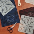 thumbnail image 5 of Wovilon Folded Star Guide Stencil Sewing Quilting Template Patchwork Plastic Template Diy Bowl Comfortable Suit For Any Pattern, 5 of 8