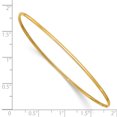 thumbnail image 2 of 14k Yellow Gold 1.5mm Slip On Bangle Bracelet, 2 of 6