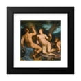 thumbnail image 2 of Cornelis Cornelisz Van Haarlem 15x15 Black Modern Framed Museum Art Print Titled - Paris and Oenone (1616), 2 of 5