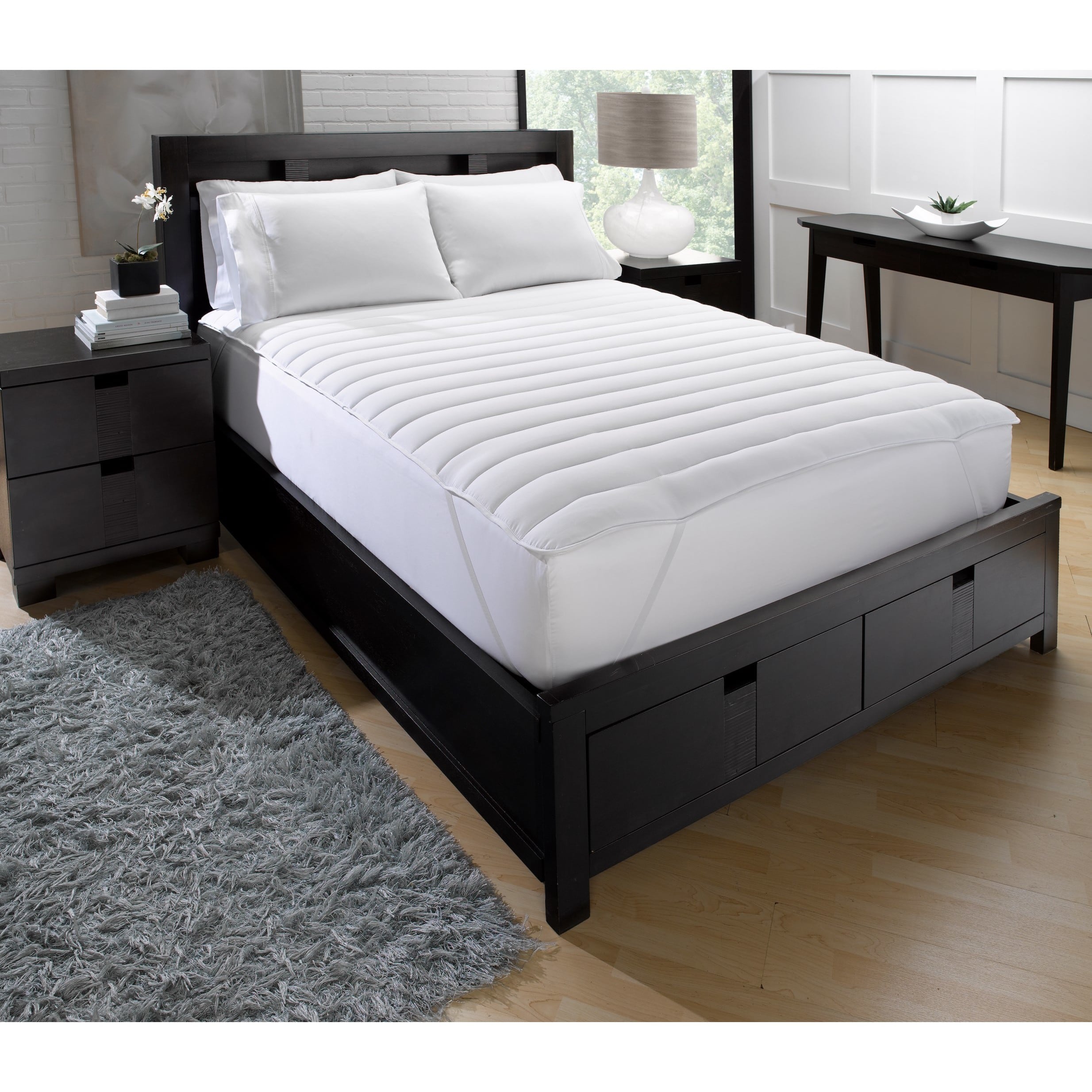 Big & Soft Fiber Bed Mattress Pad