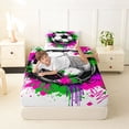 thumbnail image 4 of Erosebridal Soccer Football Game Twin Sheet Sets,Kids Sport Theme Bedding For Ball Lovers 3 Pieces, 4 of 6