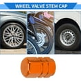 thumbnail image 3 of 8 Pcs Tire Valve Stem Caps, 10x17MM Car Wheel Valve Cap Universal for Car Bike Motorcycle Anti Crash Aluminum Alloy Orange Tyre Valve Stem Cover Valve Dust Cap Tire Valve Cap, 3 of 7