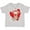 AC-Heather Grey, variant on Hug Sock Monkey Boys or Girls Toddler T-Shirt
